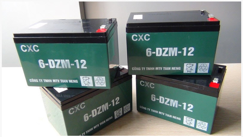 Bình acquy chính hãng  xe đạp điện tại Huyện Củ Chi